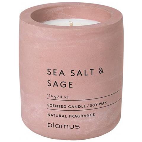 FRAGA candela di cera Cilindro Salvia, Sale marino - Foto 1