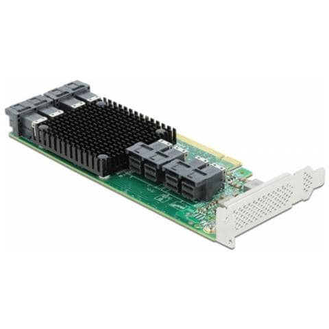 Pci Express X16 Card To 8 X Internal Sff-8643 Nvme - Speicher-controller - Sas Low-profile - 32 Gbit / s - Pcie 3.0 X16 (90504) - Foto 1