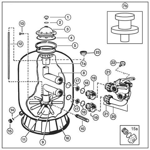 Filtro A Sabbia 22m3 / H - S310sxe - Foto 4