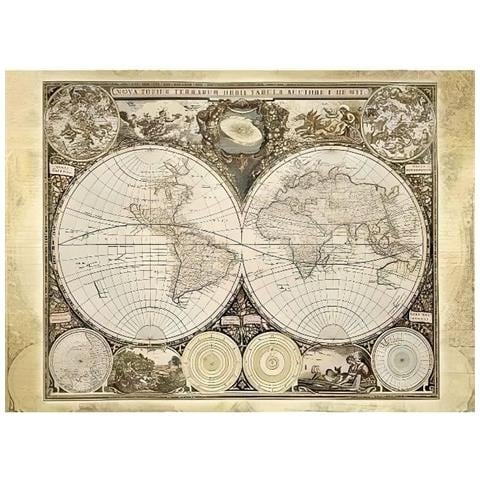 Puzzle Per Adulti Con Mappa Del Mondo Storica - 2000 Pezzi - Foto 3