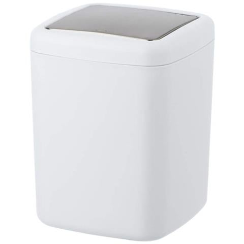 Cestino Cosmetico Swing, 2 L, Taglia S, Colore Bianco, - Foto 1