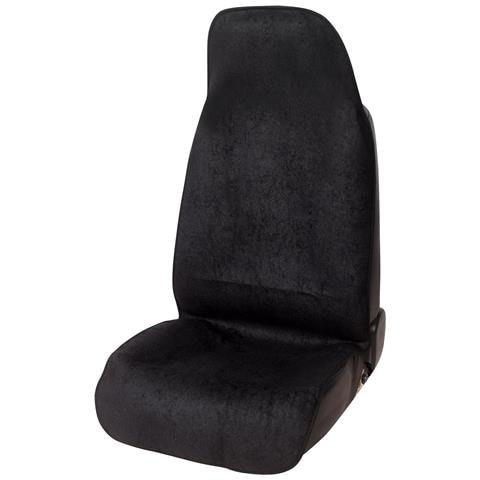 Coprisedile Anteriore Singolo (1 Pezzo) Universale Auto E Furgone, Antiscivolo, Protezione E Copertura Per Guidatore O Passeggero, Colore Nero Cod. Ls51 - Foto 1