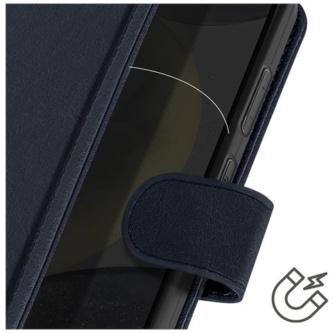 Custodia Per Samsung Galaxy S24 Portafoglio Funzione Supporto - Foto 2