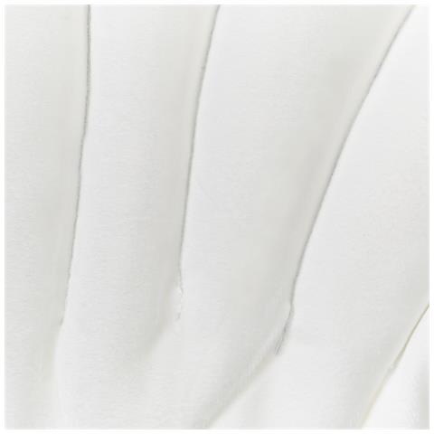 Cuscino Decorativo Consolida Velluto Tinta Unita Bianco Sporco - Foto 5