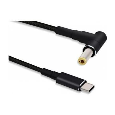 Usbc-dc-5a-12v Adattatore Per Inversione Del Genere Dei Cavi 5.5*2.5 Nero (usb-c To Dc 5,5*2,5mm 12v 5a, - - Foto 1