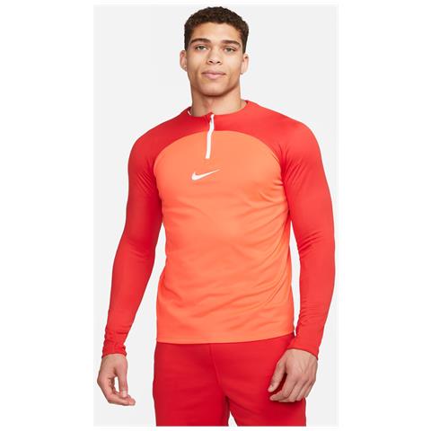 Maglia zip1/4 Academypro Dh9230-635 Uomo Taglia Xl Colore Bright Crimson - Foto 1