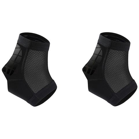 2 Pezzi Supporto Caviglia Nero Professionale M - Foto 1