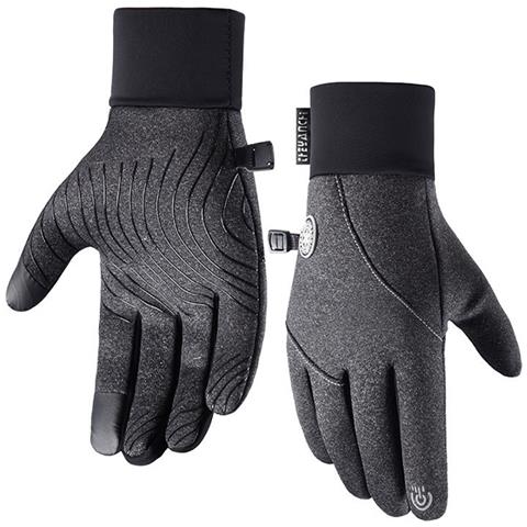 Guanti Invernali Caldi - Compatibili Con Touchscreen Grey L - Foto 2