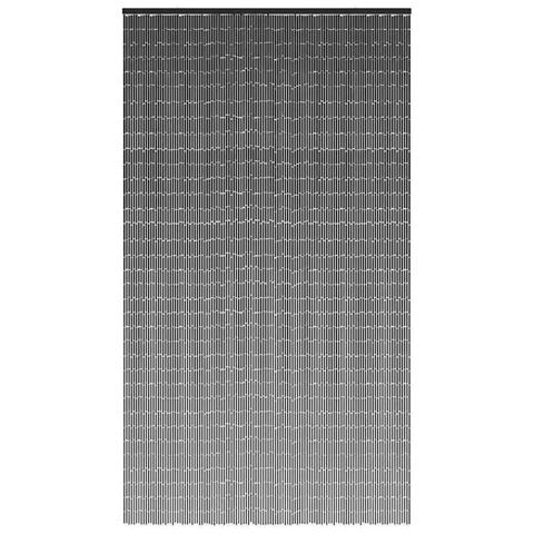 Tenda Antimosche Per Porte Grigio Scuro 120x220 Cm Bambù - Foto 3