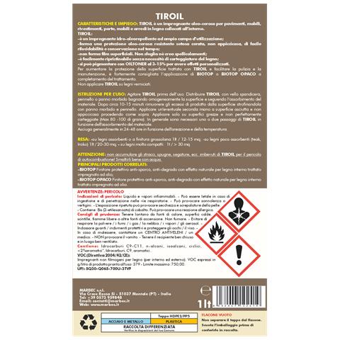 Tiroil 1ltx6pz - Impregnante Per Legno - Foto 2