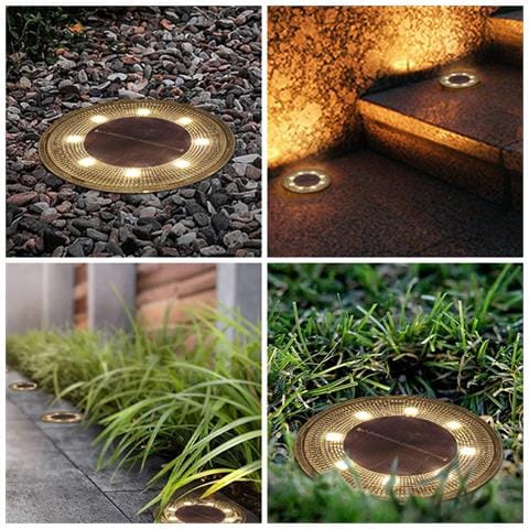 86 Type Solar Ground Lights 4 Pack Warmwhite - Foto 7