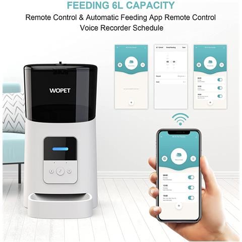 Distributore Automatico Di Cibo Per Animali Domestici Con Controllo App - Foto 2