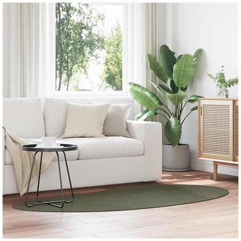 Tappeto Verde foresta 100 x 200 cm Poliestere - Foto 2