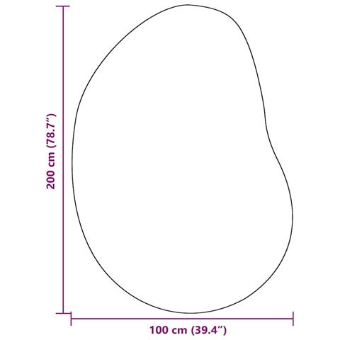 Tappeto Verde foresta 100 x 200 cm Poliestere - Foto 9