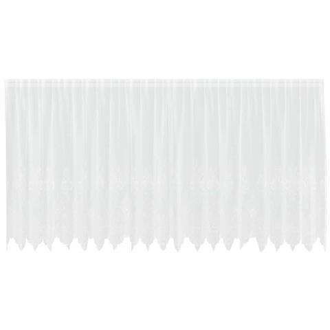 Tende con tende Bianco 500 x 180 cm Poliestere - Foto 1