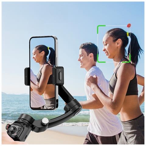 Stabilizzatore Gimbal A 3 Assi Con Ia Per Smartphone - Anti-vibrazione Professionale, Rilevamento Volto - Foto 6