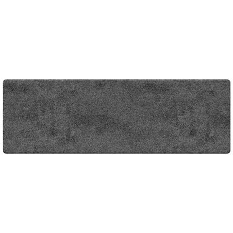 Runner in Moquette Grigio 80 x 250 cm 100% Polipropilene Tuft - Foto 1