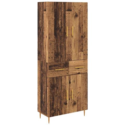 Credenza Legno vecchio 69,5 x 34 x 180 cm Legno multistrato - Foto 1