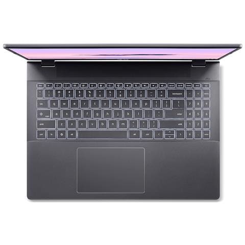 CHROMEBOOK PLUS 516 CB516-1H-357B Intel® Core™ i3 i3-1315U 40,6 cm (16") WUXGA 8 GB DDR5-SDRAM 256 GB SSD Wi-Fi 6E (802.11ax) ChromeOS Italiano Grigio - Foto 2