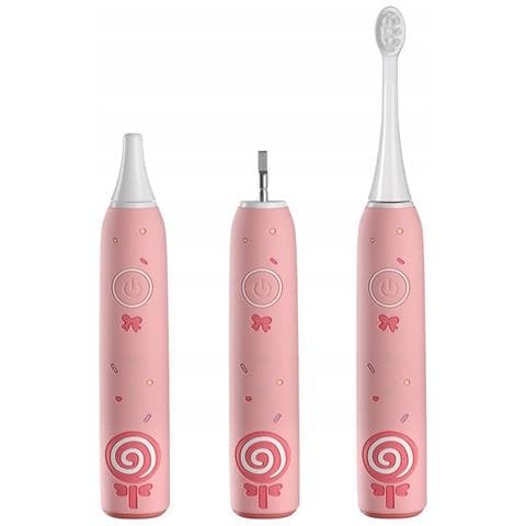 Zk6010 Spazzolino Sonico Per Bambini 5-9 Anni Rosa - Foto 2