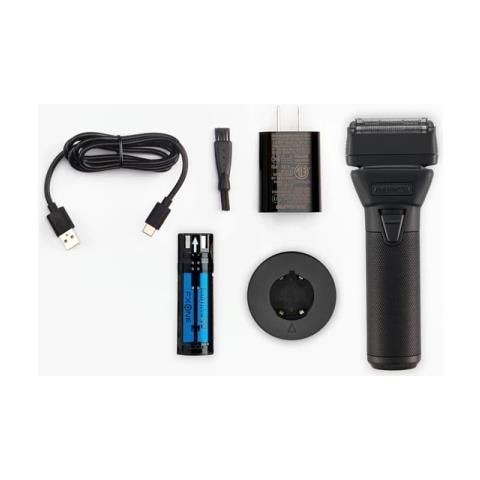 Rasoio A Doppia Lama, Professional All Metal Black Cordless - Foto 2