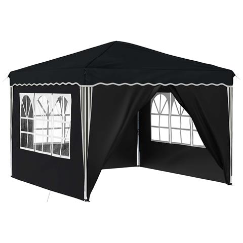 Tenda per feste a pop-up 288 x 288 x 245 cm Antracite - Foto 1