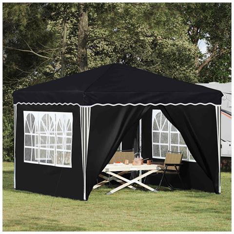 Tenda per feste a pop-up 288 x 288 x 245 cm Antracite - Foto 2