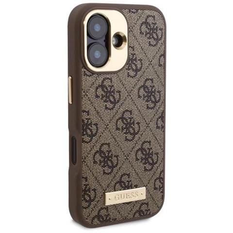 Guess 4g Logo Magsafe Iphone 16 Plus Cover - Marrone - Foto 1