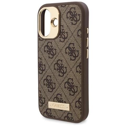 Guess 4g Logo Magsafe Iphone 16 Plus Cover - Marrone - Foto 2