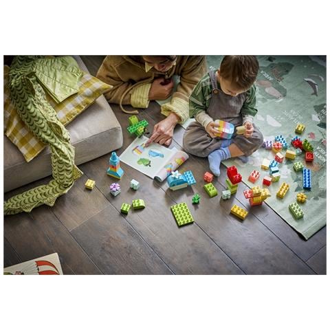 DUPLO 10479 Scatola Creativa Colorata, Giochi Didattici per lo Sviluppo della Motricità Fine, Regalo Bambini da 1+ Anni - Foto 2