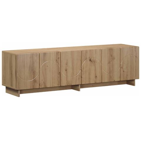 Supporto TV 140 x 34.5 x 40 cm Rovere Artigianale - Foto 1
