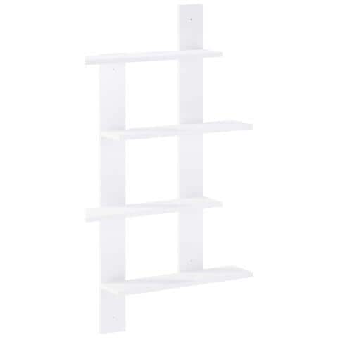 Scaffale da parete Bianco 61 x 13,5 x 105 cm - Foto 1