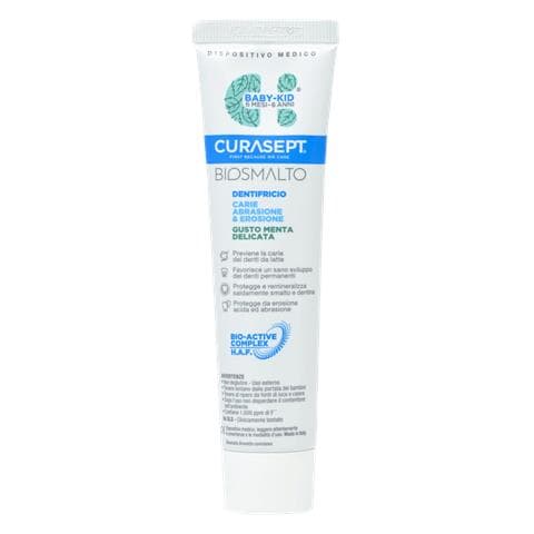 Biosmalto Dentifricio Baby Kid Menta Carie Abrasione & Erosione 50 ml - Foto 1