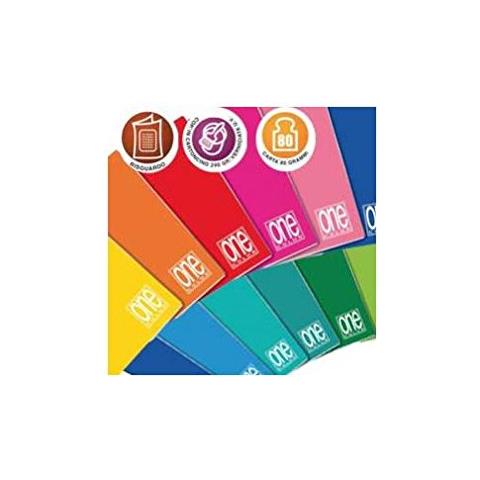 confezione da 10 pezzi - maxiquaderno 210x297mm a4 20fg+1 80gr 10mm one color blasetti - Foto 2