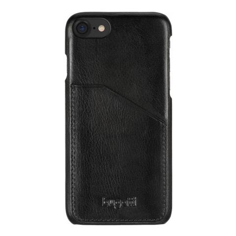Cover in Pelle per iPhone 7 Colore Nero - Foto 2