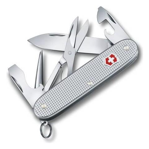 Coltello Tascabile Victorinox V-0.82 31.26 Pioneer X Alox, Argento - Foto 2