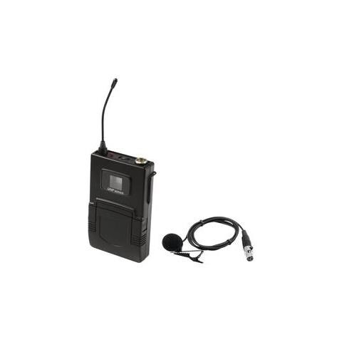 Trasmettitore Tascabile Per Microfoni Uhf-502 Microfono Lavalier 10 Mw Arancione - Foto 1