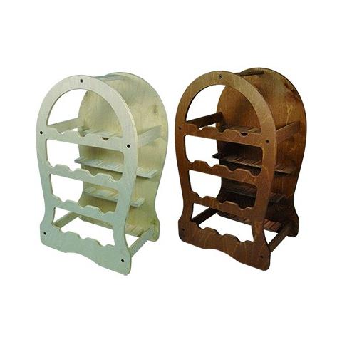 Botte Portabottiglie - 23 Posti - Legno Chiaro - Foto 1