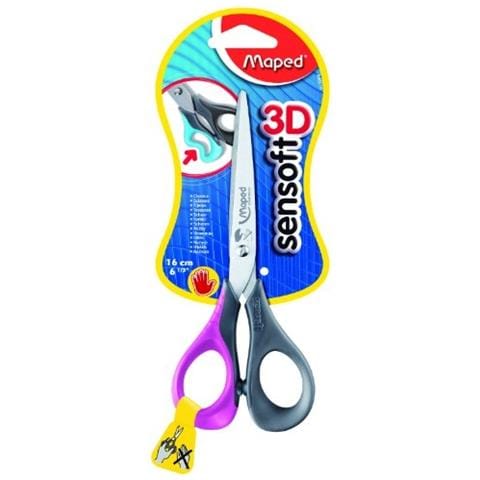 Sensoft 3d 169300 - Forbici Per Mancini, 16 Cm, Colore: Nero / blu - Foto 1