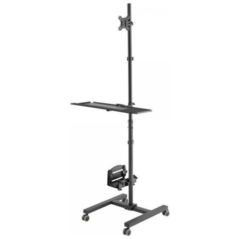 Stazione di Lavoro Mobile FPMA-MOBILE1700 per monitor LCD /LED /TFT, Tastiera e Mouse - Foto 2