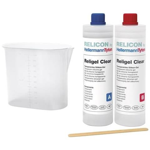 Religel Clear 1000-sig-cl Gel Bicomponente Contenuto: 1 Kit - Foto 1