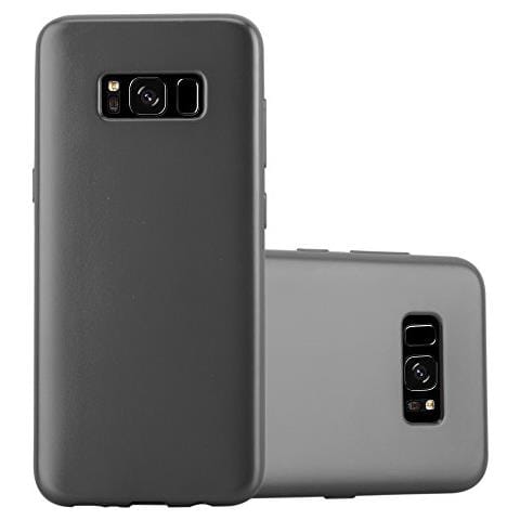 Custodia Compatibile Con Samsung Galaxy S8 Plus In Grigio Metallico - Coperchio Protettivo In Silicone Tpu Flessibile - Foto 1