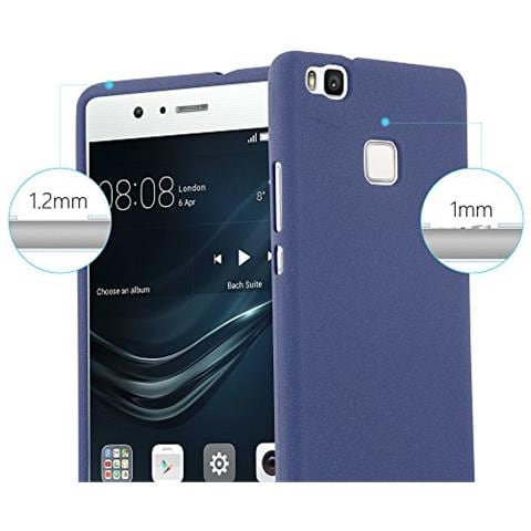 Custodia Compatibile Con Huawei P9 Lite In Frost Blu Scuro - Coperchio Protettivo In Silicone Tpu Flessibile - Foto 2