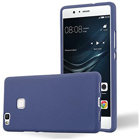 Custodia Compatibile Con Huawei P9 Lite In Frost Blu Scuro - Coperchio Protettivo In Silicone Tpu Flessibile - Foto 1