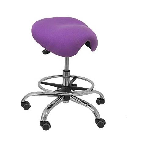 T16bali82 ergo - sgabello Ergonomico E Sordità Girevole, Colore: Viola - Foto 1