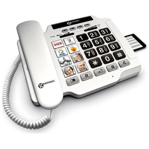 Telefono Ampl Photo100 wh if - Foto 1