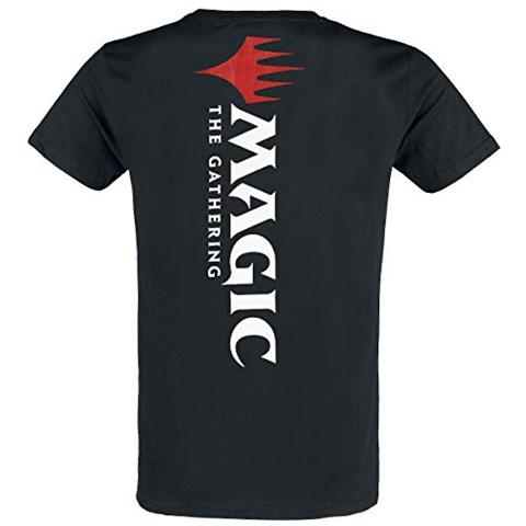 Emblem Uomo T-shirt Nero L 100% Cotone Regular - Foto 2