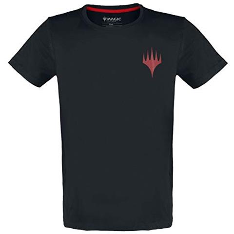 Emblem Uomo T-shirt Nero L 100% Cotone Regular - Foto 1