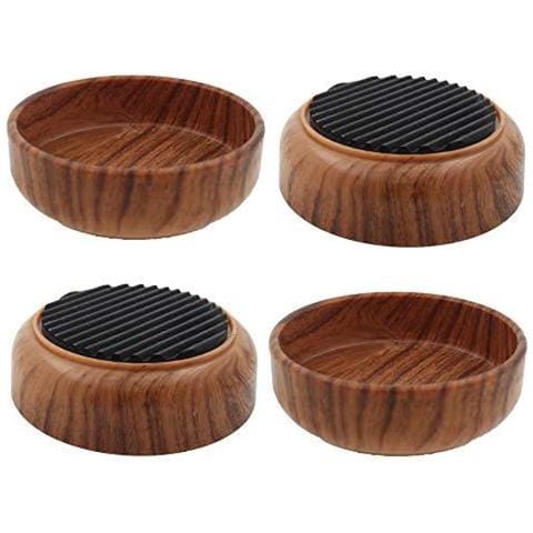 4x Base Di Gomma Castor Cups - Non Slip - Proteggi Il Tuo Pavimenti E Prevenire Mobili Di Rotolamento Da - Foto 1
