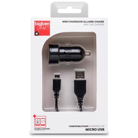 Interactive MINICACMICBB, Auto, Telefono cellulare, Smartphone, Universale, Accendisigari, Nero, Samsung Galaxy S6, Micro-USB - Foto 2